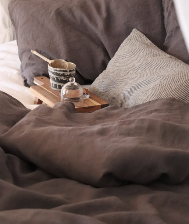 Gray Duvet Cover