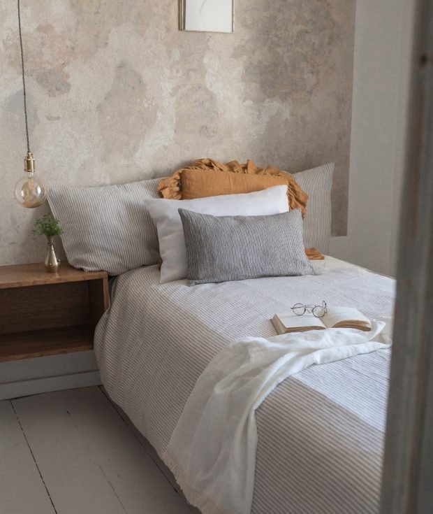 Striped Bed Linens