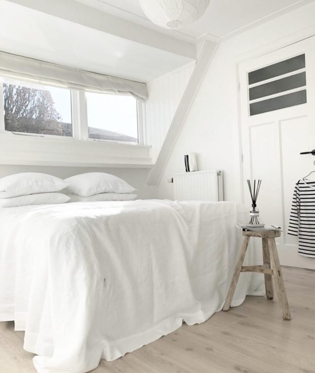 White Bedspread