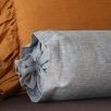 Linen Bolster Pillow Cover