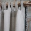 Tab Top Linen Curtain Panel