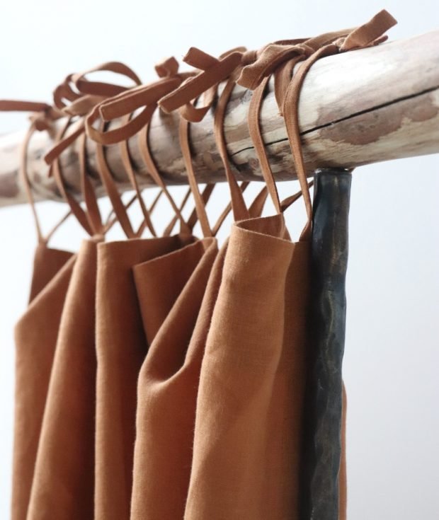 Tie Top Curtain panel