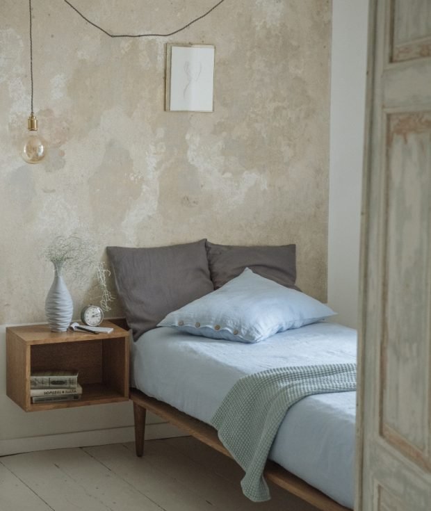Stone Washed Linen Bedding
