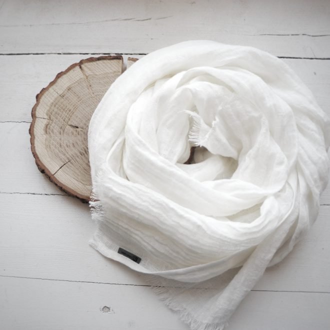 sitas White Scarves