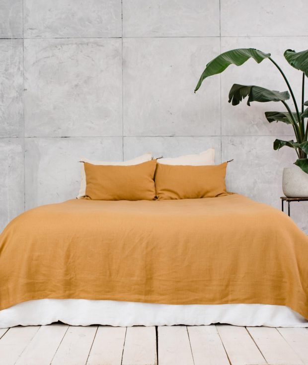 Mustard Bedspread