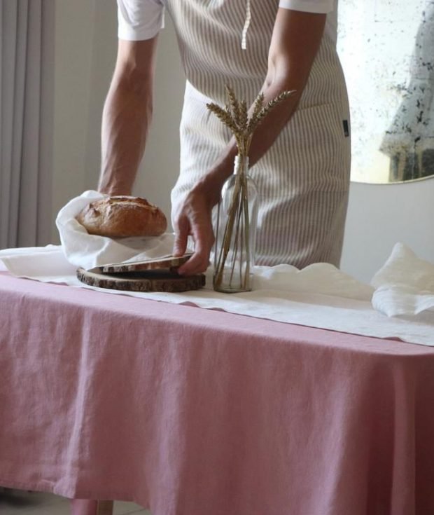 White Table Runner