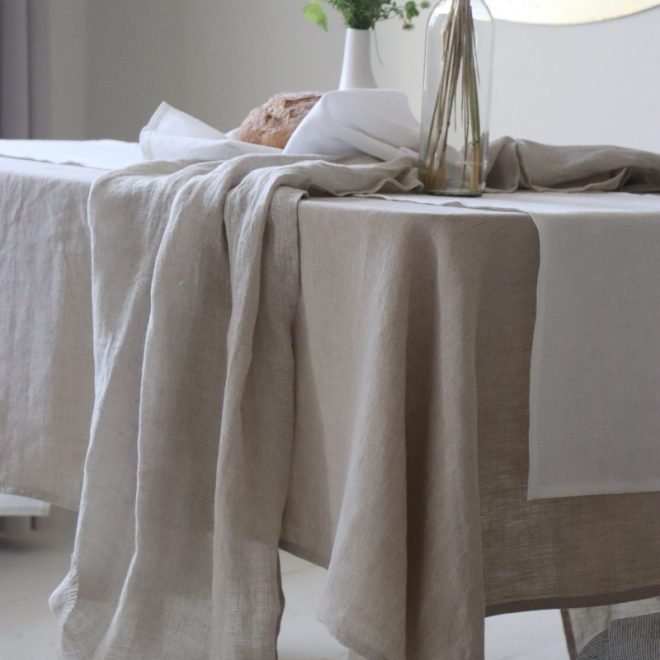 sitas Natural Table Cloth