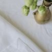White Linen Tablecloth