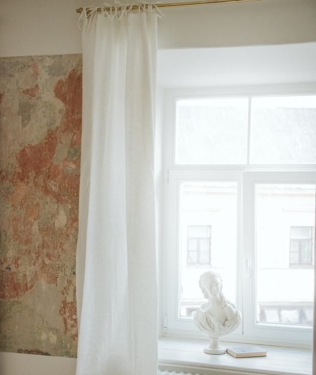 White Sheer Curtains
