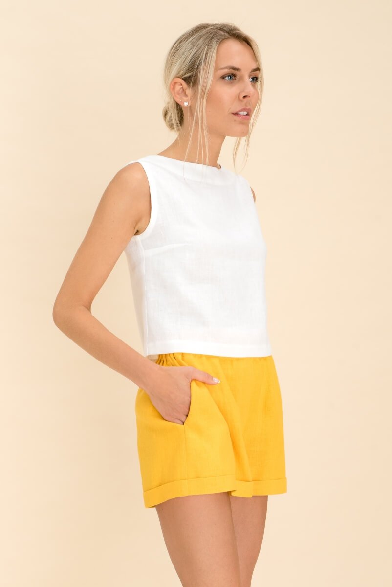 Linen Tank Top