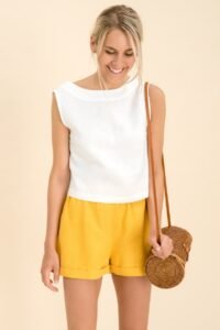 Pure Linen Top