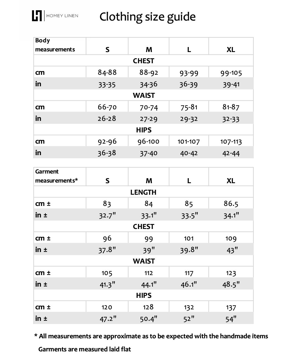 linen dress guide