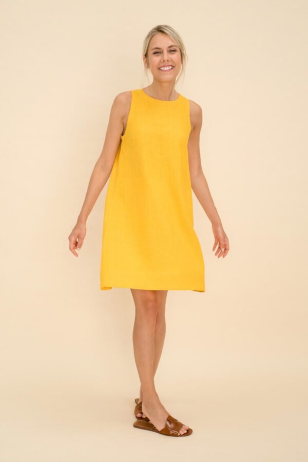 Maternity Pure Linen Dress