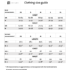 linen clothing size guide