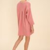 Loose Linen Dress with long sleeves