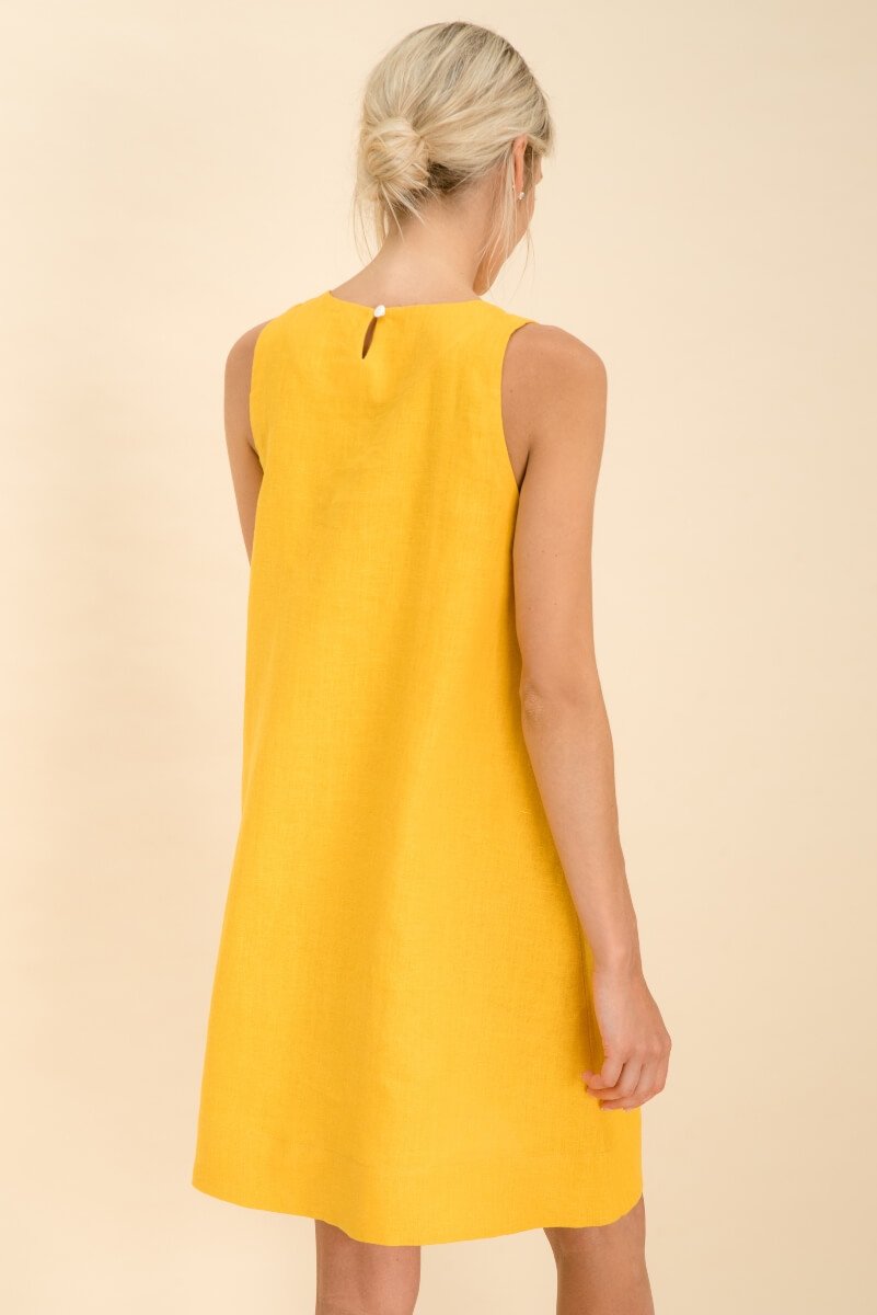 Short Linen Dress